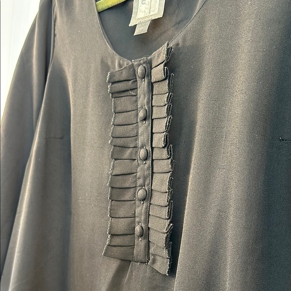 Black Ruffle Dress - Picture 4 of 4